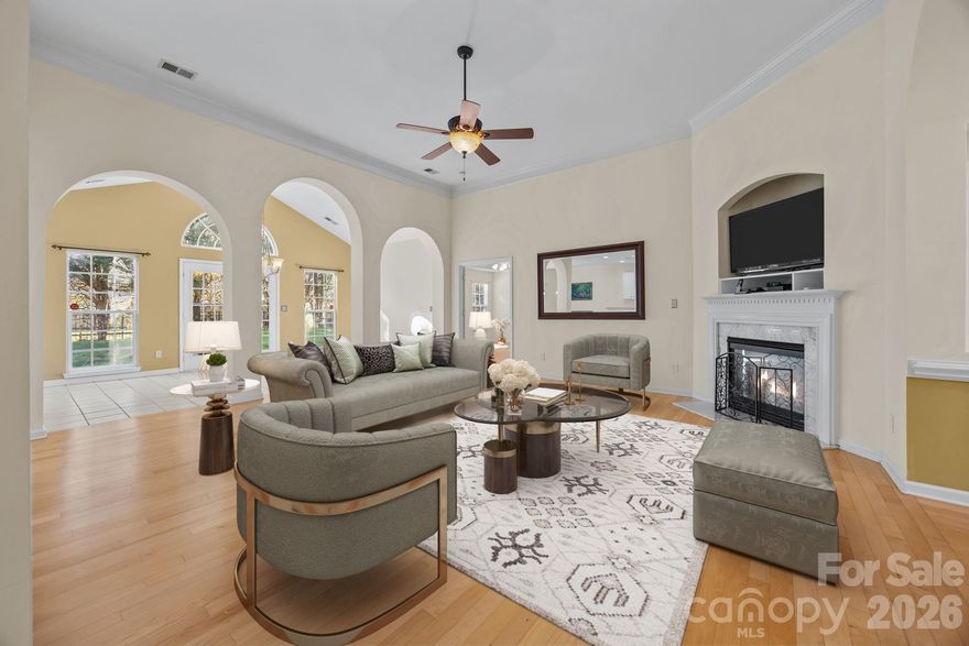 Price Improvement!! This rare one story ranch located in the desirable Northstone neighborhood in Huntersville, this 4-bedroom, 2-bath home offers nearly 2300 square feet with a layout designed for everyday comfort. It is situated on a quiet double cul-de-sac that has little traffic. 

The split floor plan creates privacy between the primary suite and additional bedrooms, making it ideal for a variety of living needs. The main living areas flow easily, giving you flexibility for both relaxing and hosting. The spacious kitchen boasts all new stainless steel KitchenAid appliances.

Step outside to a private backyard with space to unwind, entertain, or make it your own outdoor retreat.

With its location in Northstone and close proximity to shopping, dining, and commuter routes, this home offers both convenience and functionality in one of Huntersville’s established communities.