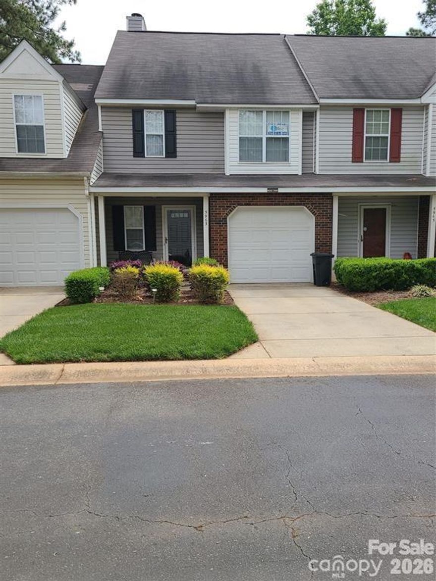 Welcome Home! This beautiful townhome is so charming! Conveniently accessible to the University area and 485.
 It gives an open living space on the main level which includes new flooring and a gas fireplace. You're going to love the updates to the kitchen! Includes new countertops, and cabinets finished in a soft white to enhance natural lighting.The upstairs with a little TLC  has great potential.Come take a look! 


****PREFERRED LENDER OFFERING UP TO $2500 TOWARD CLOSING COST****
Home is being sold AS IS.
Please include preapproval and/or proof of funds with all offers.