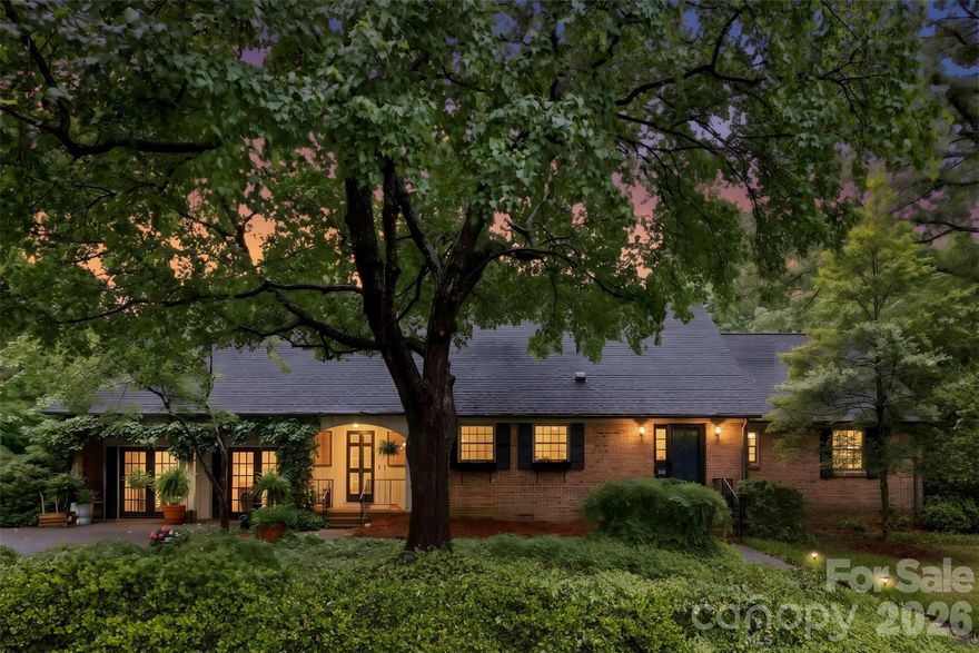 This iconic property has never been offered on the open market and has been family owned since 1966. 
3110 Robinwood Rd. has been Known throughout the years for its bright landscape, eye-catching flowers, and unforgettable presence along Robinwood Road, this is the property buyers have been waiting on for nearly 60+ years and now the family has decided to pass this one-of-a-kind property on to its next owner.
Situated on 2.24+ beautiful acres in one of the area’s most desirable locations with shops, grocery stores, Gaston Day School and less than a mile from Gaston Country Club, a top-rated school district, this property offers endless possibilities with exceptional road frontage and visibility. Once home to horses, the land still carries the charm and character of a strong presence. The property features a barn, gazebo, two sheds, and a former in-ground pool that has since been filled in. The opportunities here are truly unmatched:
Option 1: 
Enjoy the already existing 3,400+ sq. ft. custom-built home offering 4 bedrooms and 3.5 bathrooms, hardwood floors throughout, a spacious den converted from the original garage, central vacuum system, updated plumbing, partial encapsulated crawlspace, and a stunning fireplace crafted from 200-year-old brick imported from Charleston. This home is filled with timeless character, craftsmanship, and space ready for its next chapter.
Option 2:
The potential opportunity to subdivide the land and create a small patio home subdivision in this highly sought-after area or create a family compound.
Option 3: 
Investigate the potential opportunity for commercial rezoning, offering excellent exposure and future investment potential along highly traveled Robinwood Road with city sewer & water access.
Currently Zoned R-1 Single family residential, with any future plans would require approval by city council, and seller makes no representations or guarantees regarding subdivision or rezoning potential. 
Whether you are searching for a timeless estate property, future development opportunity, or investment potential, this extraordinary property with instant equity delivers a combination of history, acreage, charm, and possibilities that are hard to find. Priced to sell and will not last long!