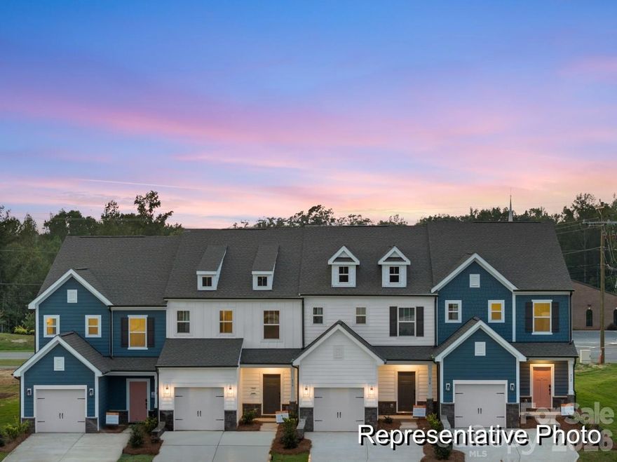 The Longfield offers 3 bedrooms, 2.5 bathrooms, and 1 car garage with a 2-car wide driveway. Enjoy the benefits of landscaping services included, so you can spend more time doing what you love! This beautifully designed townhome features an open main floor layout with a well-appointed kitchen, dining area, and inviting great room. The kitchen is a standout with quartz countertops, soft closed cabinets, elegant pendants, USB outlet, sleek stainless steel appliances, and stylish painted cabinetry that add a modern touch to your cooking space. Elegant laminate floors are included in the entire main living area, not to mention a modern ceiling fan and dimmer in the great room. Located in the desirable Penley Place Community, you'll enjoy the convenience of being just moments from local restaurants and parks. Make the Longfield your new home today and experience the perfect balance of comfort, style, and convenience!