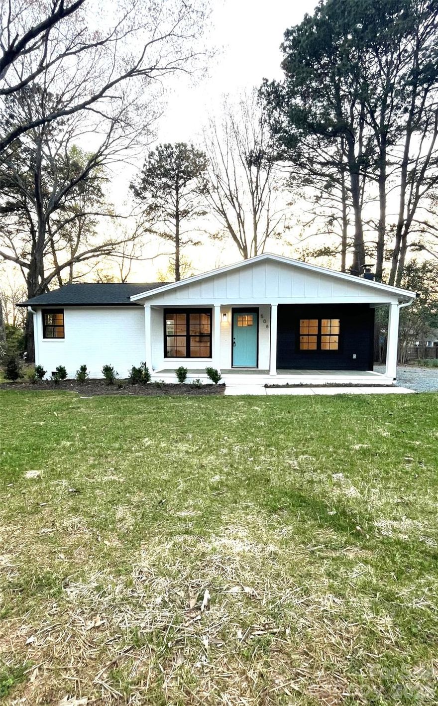 Welcome to this beautifully renovated (2025) home tucked away on a quiet street in the heart of Downtown Waxhaw. 508 Olin Drive offers the perfect blend of comfort, functionality, and modern updates designed for flexible, everyday living. Close to downtown and the new park built 2025 Step inside to find an open, light-filled floor plan with inviting living spaces, a well-appointed kitchen featuring ample cabinetry and workspace, and seamless flow into the dining and family rooms. Generous bedrooms provide privacy and flexibility, while the primary suite serves as a relaxing retreat with a walk in closest and inviting bathroom retreat. Outside, a gently sloping private backyard ready for your new pool or outdoor patio. Located just minutes from downtown Waxhaw’s shops, dining, parks, and top-rated Union County schools, this home combines small-town charm with everyday convenience.