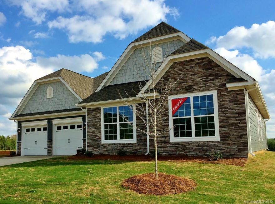 Brand New w/warranties. Complete in April 2015.  Lux Kit w/castled cabinets, granite countertops, tile backsplash.  Open floorplan design great for entertaining. Screen Porch. Two large BR’s, large laundry rm + Tray ceiling in spacious master suite.