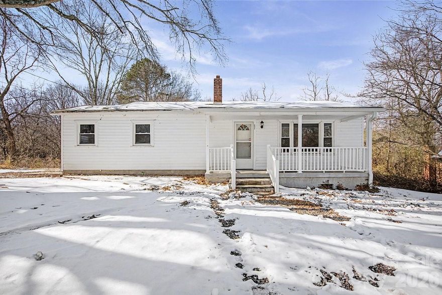 This charming 2 bedroom 1 bath home is the perfect blend of convenience and privacy in desirable Alexander County.  Located less than five minutes from downtown Taylorsville providing easy access to everyday essentials while still feeling peacefully tucked away.