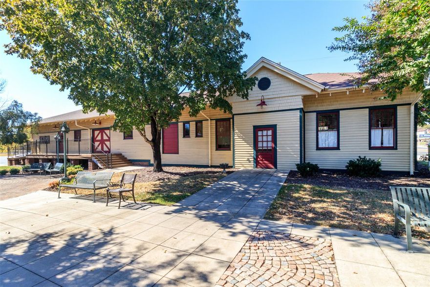 Positioned at the gateway to Downtown Albemarle, this landmark enjoys unmatched visibility and accessibility.  

Historic Depot Charm - restored with care & authenticity
Flexible Floor Plan - 2500+ featuring: a main hall & secondary suite, catering kitchen, two spacious bathrooms & storage room
Architectural Character - tall ceilings, expansive windows & gleaming hardwoods
ADA accessible, stong visiblity & ample Public Parking w/in the Market Station complex

Please refer to brochure for more details.