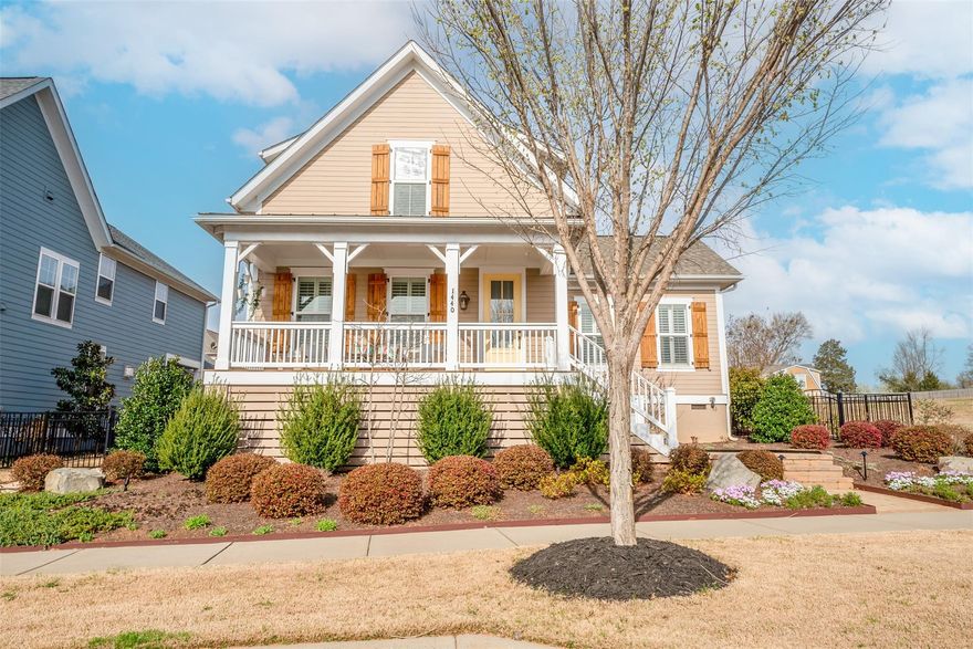 This meticulously maintained home, formerly an Avencia Model Home, has numerous upgrades throughout! Every room on the main floor has a beautiful view of the interior and will make you feel at ease and close to nature. You’ll love the light and airy primary ensuite on the main floor. The spacious kitchen features a quarts counter, tons of cabinetry, and a walk-in pantry. It has a vaulted ceiling and doors that lead to the paver patio. The private stone fireplace patio has built-in benches and a grill facing the green space, ideal for entertaining family and friends. This magnificent property is only a short distance from shops, parks, and restaurants. Don’t wait. Make this wonderful home yours today!