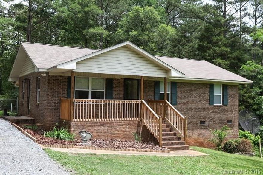 Cozy, country 3BR/1BA brick ranch on big lot, new laminate flooring, rocking chair front porch, fenced backyard, workshop area in walk-out crawl space, fruit trees, flower beds, garden spot & RH schools in USDA area & quiet neighborhood convenient to RH, McConnells, York & Chester.