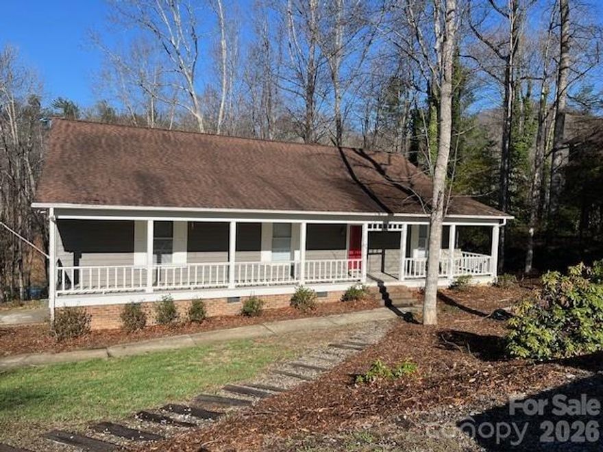 Over 3,300 heated sq ft in the very well-kept Ranch style home with full basement. Main level features almost 2,000 heated sq ft offering large open living room, kitchen with all appliances, separate dining room, 3 Bedrooms and 2 full baths. Walk out screened in deck overlooks backyard. The lower-level features over 1,300 heated sq ft with a full second living area complete with a kitchen with all appliances, living room, full bath with handicap shower and multiple additional rooms that could be used as bedrooms (septic system is for 3 BR), office space, a home gym. With both interior and exterior access, this level is ideal for guests, extended family, or a variety of flexible living arrangements. There is also a walkup attic for extra storage.  Also, no City taxes! Priced below current tax value! Great location for easy commute to Lenoir, Hickory, Blowing Rock or Boone. 20 minutes from the Blue Ridge Parkway, Camping, Hiking, Skiing, ASU, and all the mountains and foothills have to offer.