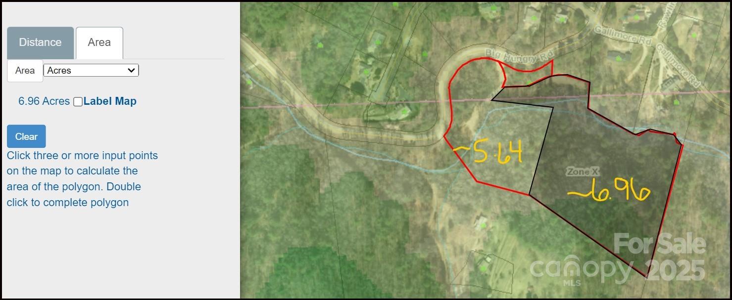 5.64 acres Big Hungry Road