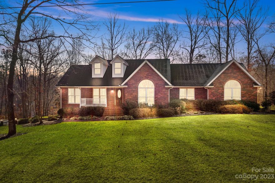 Schedule a showing right away to see this beautiful home in a desirable neighborhood located in the North Stanly school district. Located outside of the city limits of Albemarle, this location in convenient to Mount Pleasant and Concord as well. This 3 bedroom 2 bath plan offers an open concept living space with custom cabinetry, granite countertops,hardwood floors, vaulted ceilings and a soaring stone fireplace. There is a spacious deck that offers 
great outside space to relax and entertain friends. You will find lots of storage here-large closets, a walk in pantry, drop zone area off the kitchen and a large laundry room. The master bath has a garden tub, large shower with Travertine Tile. A second living space and office/flex space with a built in desk and cabinets is located in the basement. The 812 sq ft garage has room for 2 vehicles as well as a work/storage area. Situated on 2 acres, the manicured lawn and landscaping provide a wonderful setting to drive home to each day!