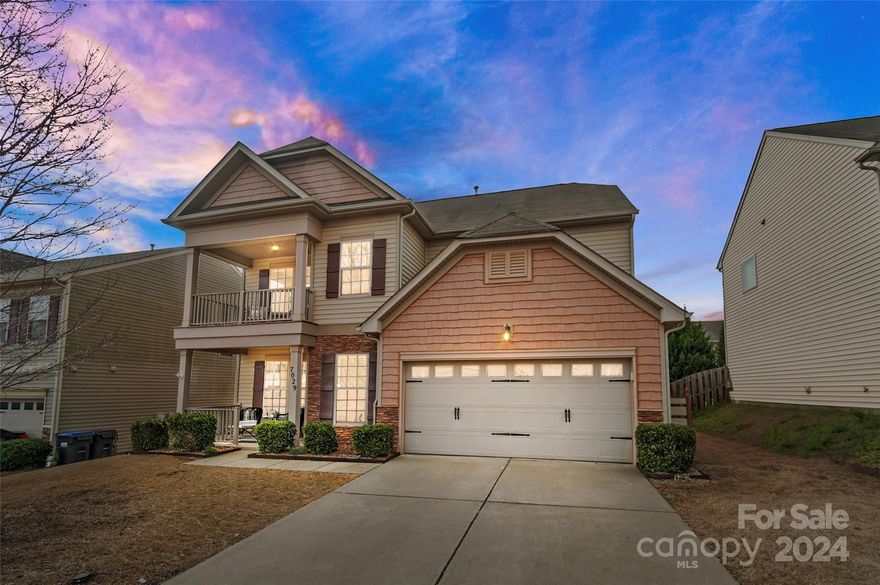 Fantastic 5 bedroom, 4 bathroom home in the desirable Almond Glen neighborhood! You are going to love the layout of this home with bedrooms offered on all 3 levels! The kitchen, breakfast area and living room all have a great open feeling, boasting laminate wood flooring and fresh neutral paint to soak in all the natural light. The kitchen is complete with granite counters, large cabinets, kitchen island with seating, and pantry! The first thing you will notice on the upper level is the loft area providing a ton of usable space and access to the upper covered deck! The primary en suite features a spacious bedroom with trey ceilings, large bathroom with garden tub, dual vanities and a large walk in closet. Continuing to the third level, we have the option of a 5th bedroom or using the space as a bonus room, gym or space for all your hobbies - and did we mention the full bathroom as well? Conveniently located close to shopping, entertainment and restaurants, this one will not last long!