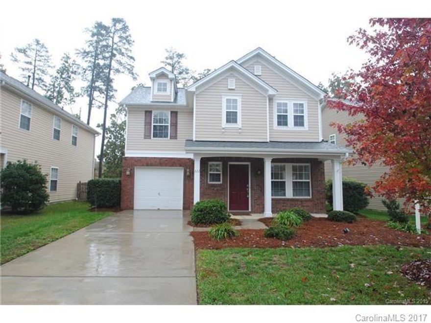 Beautiful 3BR/2.5BA home in the St. John's Forest Community of Union County! Community park & pool! Well maintained with open floor plan on the main level. Spacious living room opens to the kitchen/breakfast and walks out to the custom flagstone patio with a gorgeous fenced back yard that backs up to wooded common area. Master Suite features trey ceilings, large walk in closet and in suite bath. Secondary bath is spacious. Full laundry room with room for storage.