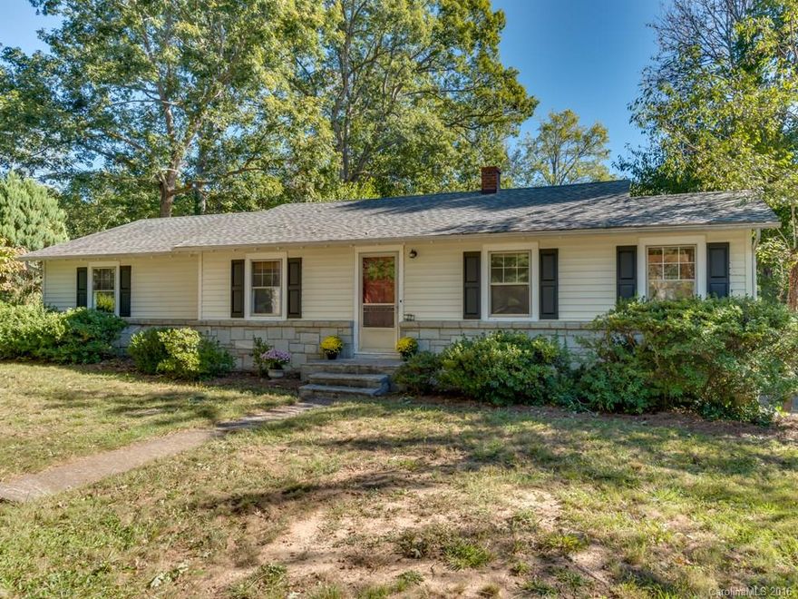 Lovely Royal Pines home on a quiet street just minutes from the heart of Arden. 3BR/2BA with bonus space.  Hardwood floors. possible parking area in unfinished basement.   fenced yard, deck, leveled site for above ground pool.