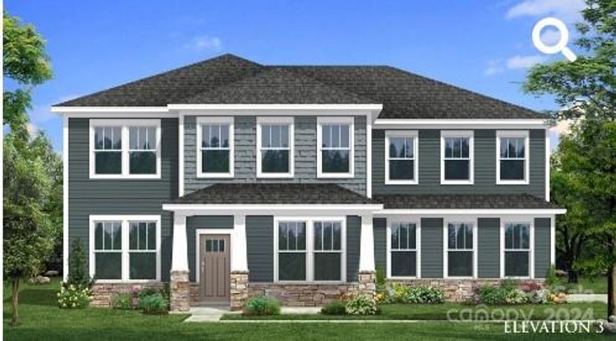 Welcome to Lakeside Glen and our stunning Townsend Basement plan! Spanning over 4,800 sq ft, this home features 6 bedrooms 5.5 baths, & boasts a wide range of upgrades. The open-concept layout includes LVP flooring on the main level, a gourmet kitchen w/ stainless steel appliances, a 5-burner gas cooktop, wall oven, quartz countertops, & a spacious island perfect for entertaining. The main floor is also includes a dining room with tray ceiling, a large great rm, 1st floor guest suite w/ en-suite bath, plus a private study. The second floor is home to a luxurious primary suite w/ a tray ceiling, dual-sink vanity, tiled shower w/ a seat, & a spacious walk-in closet that includes direct access to the laundry room. Secondary bedroom include walk-in closets with two additional full baths. The finished basement includes a bedroom/full bath, flex space plus exterior access. Enjoy the outdoors from the inviting front porch; close to the newly renovated Allison Creek waterfront park.