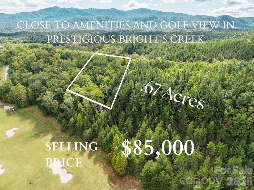 Lot 2021: Amenity Convenience & Golf Views
This lot is located closer to the heart of the community, offering quick and easy access to the Clubhouse, the future amenity center, and the main gate. The terrain is more gentle, which typically reduces site development costs, and the lot offers possible views overlooking the Tom Fazio Golf Course. Lot 2021 is perfect for a buyer who prioritizes convenience and social engagement.
ALSO SOLD AS PACKAGE SE MLS 4311170
This is a rare opportunity to acquire a unique property package—or individual prime lots—within the highly sought-after Bright’s Creek gated mountain community. Nestled within the scenic foothills of the Blue Ridge Mountains, Bright’s Creek is renowned for its championship Tom Fazio golf course, stunning natural beauty, and world-class amenities, offering residents an unparalleled lifestyle.

The Strategic Value: Two Distinct Mountain Properties
These two separate lots, Lot 237 and Lot 2021, are being offered together at an amazing package price, representing an unbeatable value for investors, builders, or homeowners seeking expanded privacy and potential in different locations within the community. Please note: the two lots are not adjacent.

For Builders and Investors: Acquiring both lots provides diverse inventory—one lot near amenities and one offering greater seclusion—maximizing your appeal to different buyer profiles. This combined purchase offers maximum opportunity for return on investment.

For Homeowners: Purchasing the package provides extraordinary flexibility. You can build your primary residence on one lot and retain the other as a protected future asset, ensuring long-term privacy and versatility.


Lot 237 MLS 4312703: High Elevation Privacy
Lot 237 is situated higher up in the community, providing superior privacy and seclusion. This parcel is ideal for the buyer who prioritizes tranquility and panoramic scenery, with possible long-range views of the surrounding Blue Ridge Mountains. This property presents a fantastic chance to build a bespoke mountain haven perfectly integrated into the natural environment.

Community & Amenities
When you purchase in Bright’s Creek, you are investing in a lifestyle. The community features:

A stunning Tom Fazio-designed championship golf course.

A beautiful clubhouse for dining and social events.

Equestrian facilities and miles of scenic walking and riding trails.

Access to hiking, fishing, and resort-style living.

Pricing and Availability
These lots are available to be sold individually or as a package. This flexibility allows various buyers to take advantage of this fantastic offering. Given the aggressive pricing and the limited availability of high-quality lots in this exclusive community, this opportunity won’t last long.

Don't miss out on securing your stake in one of Western North Carolina's most prestigious addresses. Contact us today for detailed pricing and to arrange a private viewing of these spectacular properties.