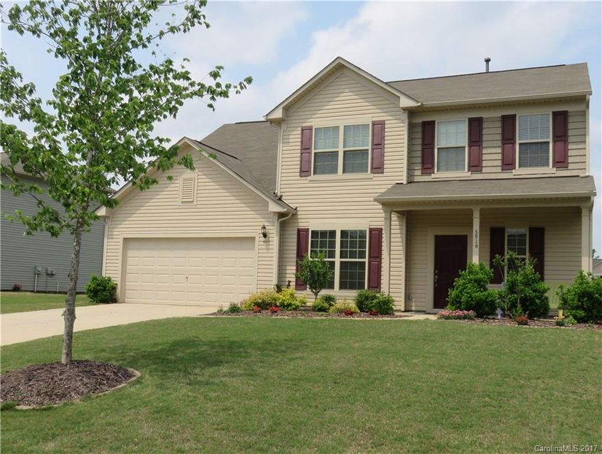 Lowest price of the year by far for Audubon Lake! Open floor plan with large granite island/counters flowing to family room with stone gas fireplace, wood floors on main, expansive recessed lighting, prewired surround sound, office room, mud room w/ granite counter. 2 car garage plus an Extra Bay for storage.
Backyard oasis with extended Travertine covered patio, Gas stone fireplace, 5 person Premium Leisure Spa, outdoor cable TV and landscaped no hills/slopes backyard. Quiet street Front porch