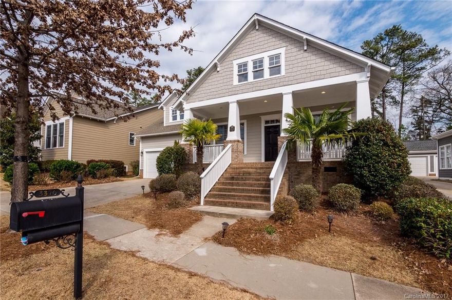 BACK ON THE MARKET111   Rare find, Ranch style house in Baxter Village.  Spacious master with sitting area and  3 additional bedrooms all on one level.   Screen porch with adjoining deck.   Open floor plan, kitchen with work island  New paint, inside and out, new carpet in all bedrooms. Deck refinished.  Yards recently manicured.  Walking distance from pool, clubhouse and playground.   Minutes from I-77 - walk to restaurants, shopping, library, etc., in Baxter Village.   Move-in Ready