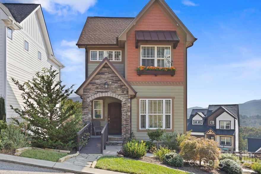 Enjoy low-maintenance living with stunning year round mountain views in this thoughtfully designed home offering a primary suite with en suite bath on all three levels — ideal for multi-generational living or guests. 
This home features a separate living space, perfect for in-laws, visitors, or rental flexibility.  Unique opportunity for investors with the possibility of two rentals in one residence.  The fenced-in yard provides an outdoor space for your fur babies, while numerous upgrades and updates add modern comfort and style throughout. Located in one of Black Mountain’s most desirable areas, this property combines breathtaking scenery, versatile living spaces, and easy upkeep — all just minutes from downtown shops, dining, and trails.
Mountain living at its finest, whether year round or seasonal, come see your dream home.
See upgrades list for more details.