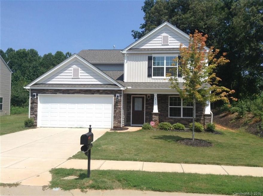 Don't miss this open 2-story master-down home. Kitchen has stainless steel appliances, large island, tile backsplash. Kitchen is open to Family Room with corner fireplace. Huge 1st floor Master Bedroom. Master bathroom has dual vanity sinks, soaking tub, separate shower. 2nd floor has large loft, 2 bedrooms, and a large Bonus Room that can be used as Bedroom 4. Private lot with trees in back and on one side. Neighborhood is located just minutes from Northlake Mall and restaurants/shopping.