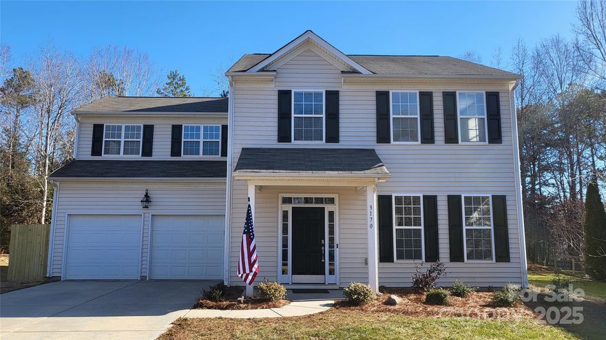Recently refreshed home in a great community just over 100 yards from the NC State line. Spacious primary suite with a walk in closet and large 4th bedroom/bonus room with 2 closets! Kitchen features a large breakfast bar and dining area. Community features include a pool, tennis courts, recreation area, pond and playground.