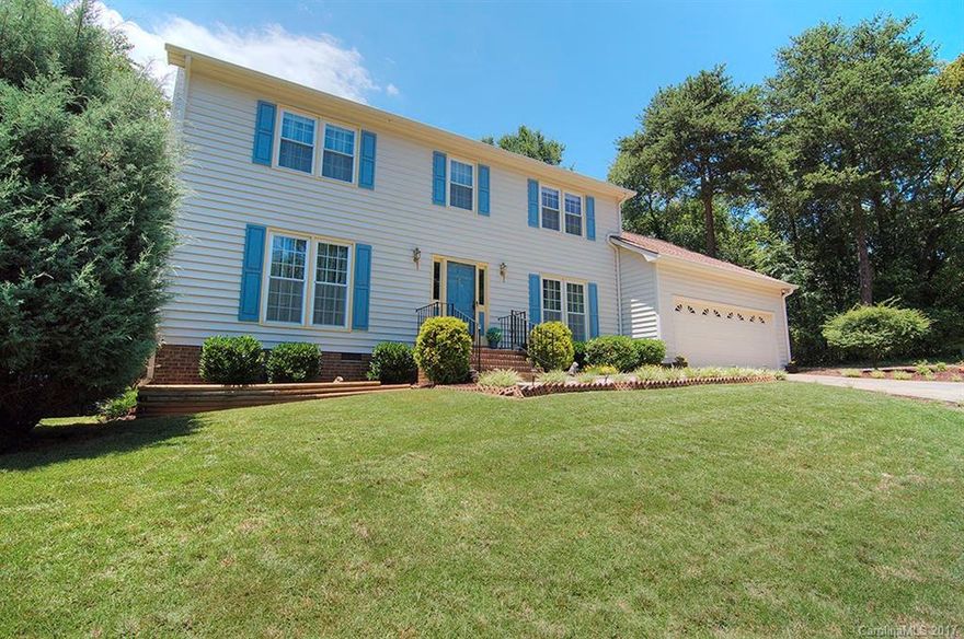 Back on Market w Price Improvement! Charming 4 bedroom/2.5 bath colonial in the heart of Tega Cay. New exterior paint in 2014. New roof in 2009 w/gutter guards. One zone gas pack HVAC. Kitchen with brick cook area, new microwave & granite counters. Bay window in breakfast room. Huge laundry room. Spacious master bedroom on upper level. Master bath with double sink vanity & walk in closet. Good size secondary bedrooms. 2 car attached garage. Tega Cay lifestyle. Fort Mill Schools.