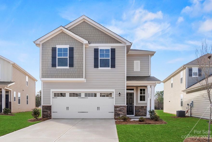Come see why everybody is talking about living in York, SC.

Welcome to Asbury Ridge where you will find wooded homesites, walking trails, sidewalks and a playground to enjoy with your friends and family. The Kephart is a popular plan that has open concept living. This Two story, 3 bedroom home has large walk in closets, a great loft area, open kitchen with granite countertops, exquisitely crafted Ivory cabinets, Whirlpool stainless steel appliances, large pantry and tons of storage. Your beautiful Kitchen overlooks the family room where you can sit and enjoy a cozy night sitting by your beautiful fireplace. Large 2 car garage for extra storage. Smart Home. Exterior of home is hardie board with stone accent.
Easy access to Hwy 5 and 49 to make your commute simple and direct.  Close to shopping, dining and the adorable downtown York.