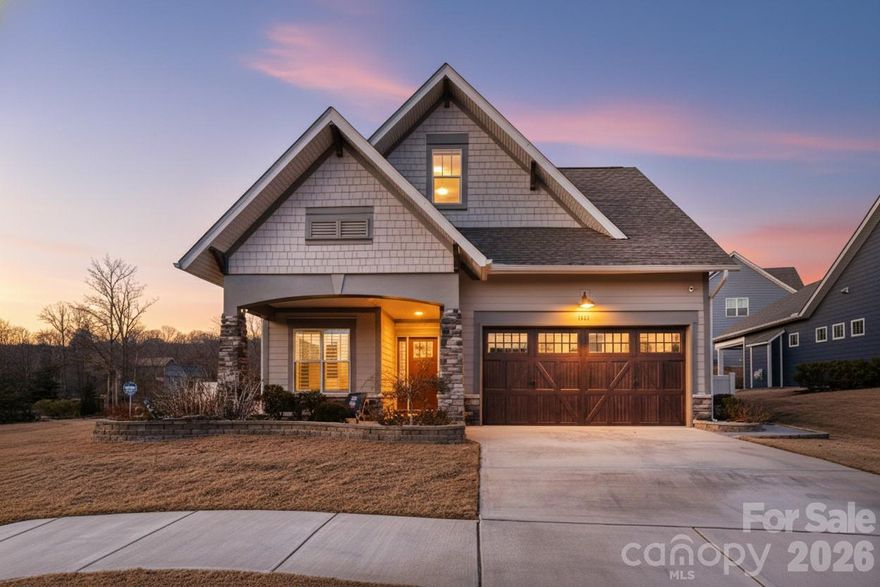 Located on a quiet cul-de-sac in Addison Park in heart of Harrisburg. The open living area flows easily into the back of the home, where large sliding glass doors off the family room lead directly into a fully enclosed glass sunroom. This setup creates a smooth connection between indoor and outdoor living. The sunroom opens to a paver patio, making it a great space for relaxing or entertaining year-round. The kitchen is always bright and offers tons of counter space and cabinets, along with a large center island with seating, perfect for gathering. A gas cooktop with double ovens makes cooking easy and efficient. The primary bedroom is on the main level, along with a second full bedroom and full bath, ideal for guests, in-laws, or one-level living. Upstairs, there are two additional full bedrooms, a full bath, and a large bonus room plus a separate flex space. These two rooms total approximately
373 square feet of unpermitted space and are both heated and cooled with a mini-split system.
Skylights in the bonus room bring in tons of natural light. A large walk-in unfinished attic
provides even more storage. This home features large closets and plenty of storage throughout. The backyard is fully fenced and landscaping / yard maintenance are included through the HOA.
Additional features include luxury shades throughout, a tankless water heater, and a transferable
termite bond. Addison Park is a Niblock-built community with walking trails, located less than 4 miles from
grocery stores, restaurants, and parks. Natural light fills the home, and the layout offers space
that works for many lifestyles.