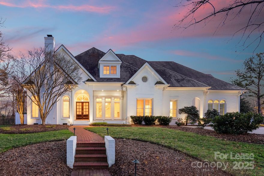 **Luxury Executive Rental in Morrocroft Estates**  
Stately home on nearly 1 acre in gated Morrocroft Estates, SouthPark. This elegant property features a painted white brick exterior, slate roof, and lush landscaping. The desirable main-level primary suite complements the open floor plan. Spacious living areas include a vaulted living room, family room, den/study, and flex room (exercise/office/guest). The gourmet kitchen offers granite countertops, custom cabinetry, and seamless flow to the family room.  

Upstairs, find three generous bedrooms, each with en-suite baths. Entertain effortlessly in the stunning outdoor space, complete with a travertine-decked pool, screened porch, and fenced yard. A brick privacy wall and mature landscaping create a serene retreat.  

A rare opportunity for luxury living on a large cul-de-sac lot in the heart of SouthPark—close to everything!