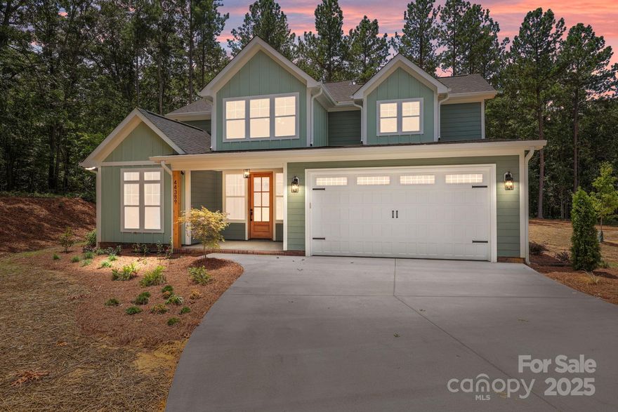 **$3000 LENDER CREDIT AVAILIBLE IF USING PREFERRED LENDER**New Construction! This stunning 4-bedroom, 3.5-bath home sits on a 1.71-acre wooded lot outside Richfield, NC, in the desirable North Stanly School District—NO HOA! With 2802 heated sq. ft., it features a dedicated office, flex space upstairs, and a grand 2-story foyer. The open floor plan boasts LVP flooring throughout, quartz countertops, and beautiful tile accents in the kitchen and baths. Relax in the living room by the electric fireplace or enjoy the outdoors on the 12x12 patio. The attached 2-car garage offers ample storage. A perfect blend of style and function—don’t miss this one!