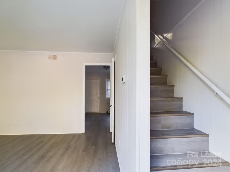 Freshly Renovated 2 bed 1.5 bath including granite and stainless steel appliances!
On the Main Level you have living room, Dinning Area, Kitchen and Half Bath.
In the upper level you have 2 bedrooms along with one full bathroom.
Great location in Lancaster!! Convenient to WalMart, hospital, Founders Credit Union Headquarters and USC Lancaster campus. Easy commute to Rock Hill, I-77 corridor or even the Haile Gold Mine! Come See today.

618 Eastview Ct is a house located in Lancaster County and the 29720 ZIP Code. This area is served by the Lancaster 01 attendance zone