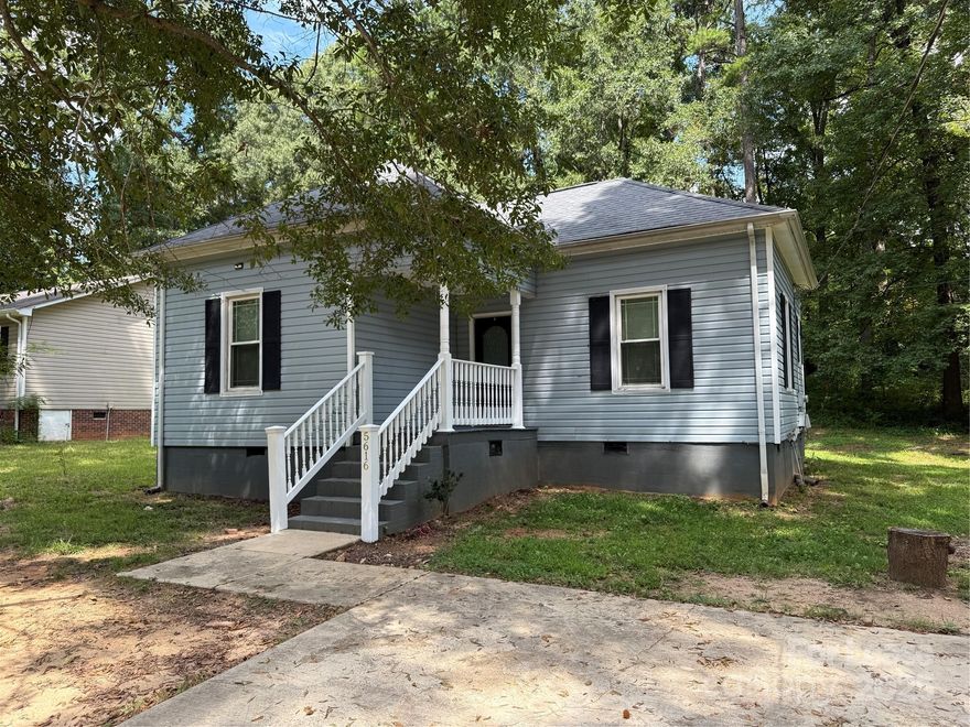 Welcome to your new home in Kannapolis! This charming and cozy 2-bedroom, 1-bathroom single-family with 1,141 square feet of living space, this home offers a comfortable and easy-to-manage layout. Situated on a flat wooded lot with a screened side porch. You'll have a private feel while being just minutes from shopping, dining, Afton Village, and I-85.  All utilities and lawn care are tenant responsibility.