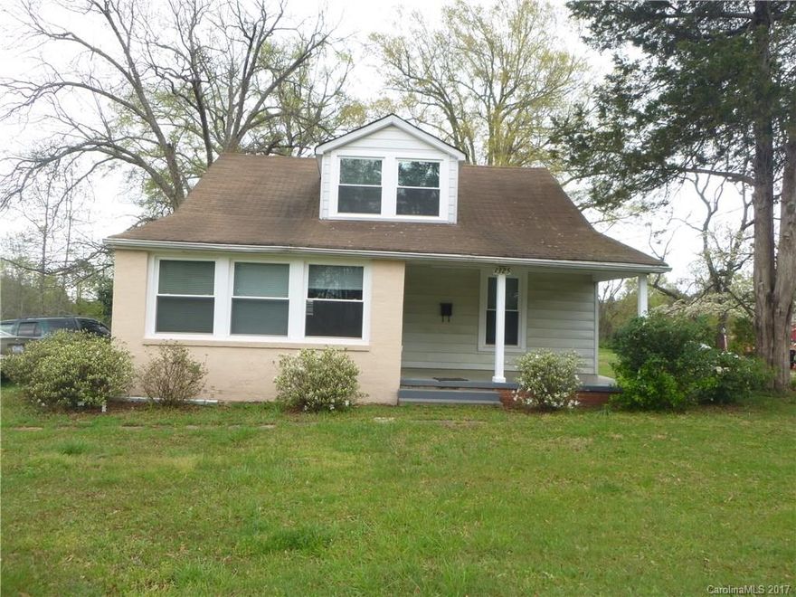 Spacious 2 bedroom, 1 bathroom home on N Main St in Downtown Mooresville.  This house has new windows and fresh paint. There is tons of storage. A quite patio off the back porch and a rocking chair front porch.  Within walking distance to the Main St Park. Lawn Maintenance will be included in rent.