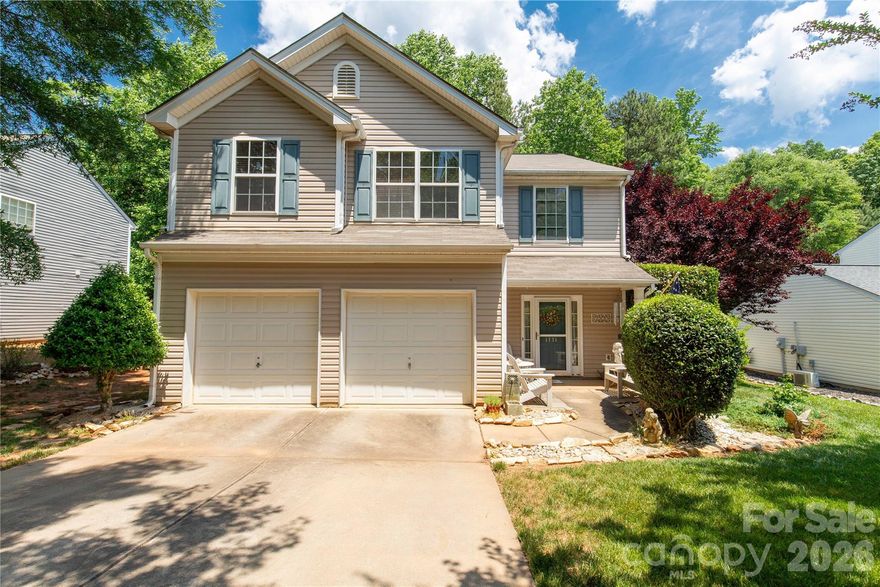 Welcome to this beautifully maintained home in the sought-after Legacy Park community! Step inside to discover a spacious open-concept main level, perfect for everyday living and entertaining. Cozy up by the fireplace on cool evenings while enjoying the inviting living space filled with natural light. The functional kitchen is designed for both meal prep and gatherings, featuring stylish glass-front cabinetry and plenty of workspace. A versatile flex room on the main level offers endless possibilities as a home office, dining room, playroom, or den.
Upstairs, you’ll find four generously sized bedrooms with a well-designed layout that provides comfort and privacy. The spacious primary suite overlooks the peaceful wooded backyard and offers a relaxing retreat complete with a large soaking tub perfect for unwinding at the end of the day.
Enjoy the privacy of the wooded backyard — an ideal setting for relaxing, entertaining, or simply enjoying nature. Legacy Park offers outstanding community amenities including a recreation center with a full-size basketball court, kitchen, and fitness area, plus two stocked ponds for catch-and-release fishing, tennis courts, playground, and soccer field.
Conveniently located in the heart of Indian Land, this home is just minutes from shopping, dining, and everyday conveniences including the new Target and Costco.
