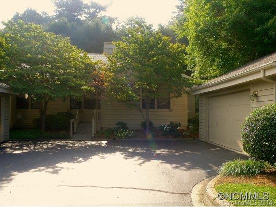 Neat & clean condo in convenient Cloisters location, 2 BR, 2 baths, well maintained, large master bedroom, great floor plan, quiet area, lovely side covered porch, 2-car detached garage, all on one level, close to shopping & dining, community pool, clubhouse and tennis courts.