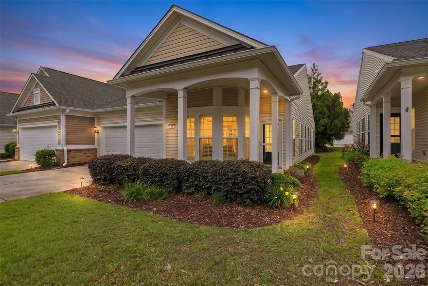 Welcome to the highly sought-after Sun City Carolina Lakes — one of the area's premier 55+ active adult communities offering resort-style living at its finest! This beautifully maintained 2-bedroom, 2-bath townhome combines comfort, convenience, and low-maintenance living all in one.
Step inside to find gorgeous wood floors flowing throughout the main living areas, creating a warm and inviting atmosphere. The open-concept floorplan features a spacious living area, a bright sunroom perfect for relaxing with your morning coffee or entertaining guests, and a well-appointed kitchen complete with a gas range, refrigerator, microwave, plus washer and dryer included for added convenience. The attached 2-car garage provides ample storage and easy access.
Life in Sun City Carolina Lakes means enjoying an unmatched active lifestyle with amenities designed for many interests. Residents enjoy access to championship golf, indoor and outdoor pools, state-of-the-art fitness centers, tennis and pickleball courts, walking trails, social clubs, community events, and beautifully designed clubhouses that make it easy to stay active and connected year-round.
Conveniently located near shopping, dining, medical facilities, and everyday conveniences, this home offers the perfect blend of peaceful community living with easy access to everything you need. Whether you're looking to downsize or simply enjoy the next chapter in a vibrant active adult community, this townhome is ready to welcome you home!