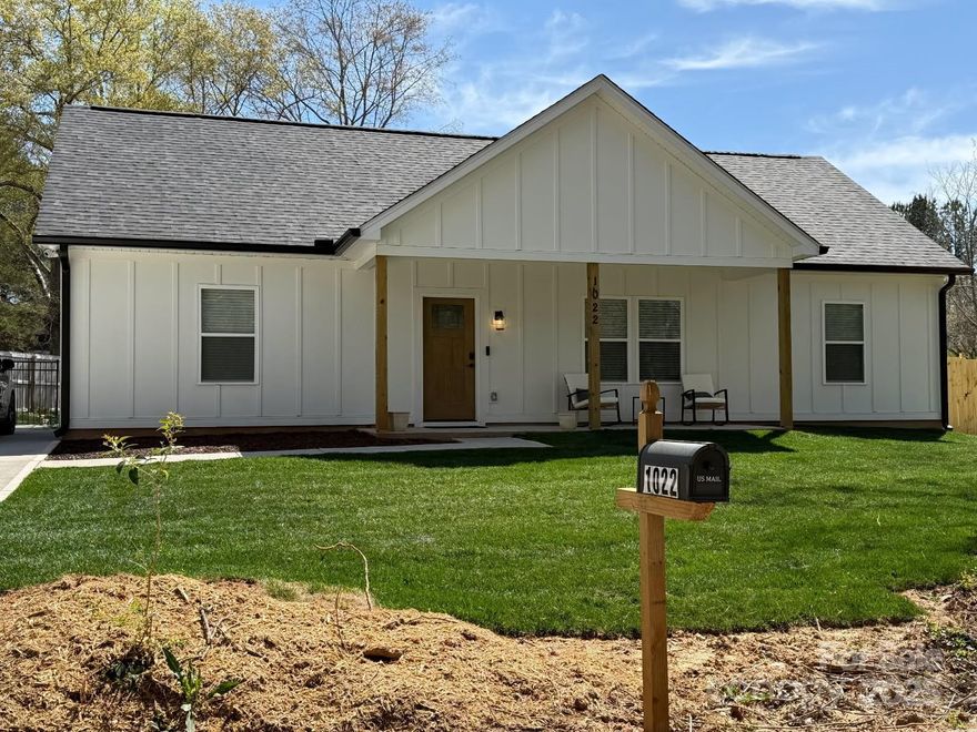 Look no further!  New Construction - 3 bed, 2 bath NO HOA in the desired area of Indian Land.  Only minutes away from the highly scored Harrisburg Elementary and proposed new high school build right next door.  This charming neighborhood is quiet and offers the seclusion you want.  The neighborhood is quickly changing to all new homes with large lots!  This home offers a spacious front yard and large fenced in back yard.  The entertainment possibilities are endless!  Not only is this home close to schools, but a short drive to the Costco and Target due to be finished at the end of the year!  You can't go wrong with this rare find in Indian Land, it won't last!  FEATURES INCLUDE:  open concept floor plan, 9ft ceilings, high end finishes, quartz counter tops, custom kitchen and pantry, large kitchen island, spacious laundry, walk in primary shower, private fenced yard and large front yard perfect for entertaining, front and back covered porches, high end luxury LVP flooring, and more!