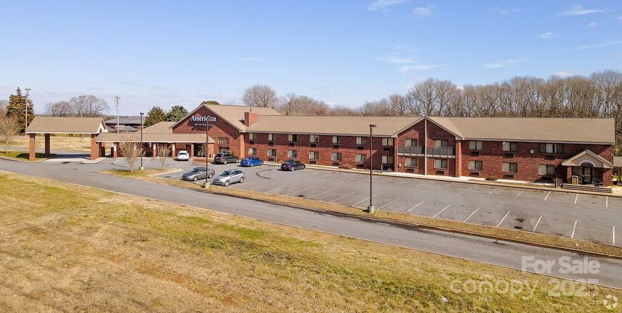 53 Room All Brick with interior block walls construction nationally flagged Hotel, located Boiling Springs, North Carolina 28017 Home of Gardner Webb University, Hotel Built Year 2006, 3.04 Acres,25,044 Sq. Ft. 2-Story, Indoor Pool, High Ceiling Lobby w/ Business Center, Ample Paved Parking, Family owned and operated* Adjoining 3.98 Acres available for purchase separately.
*Please understand that this is a Non-Performing financial asset and the Real Estate is being sold at replacement cost less depreciation. The current Cleveland County tax valuation for this property is $4,234,562.00
*Real Estate ONLY For Sale , Business Optional ...
A new Owner may choose to change the flag at any time if they choose to.