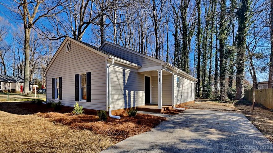 Welcome to this beautiful 2 bed, 1.5 bath home in Mint Hill! Quiet neighborhood and close to lots of shopping/dining options! Home has been completely updated! Exterior features fresh paint, updated landscaping and newly painted deck. Interior offers fresh paint, all new flooring(LVP in main areas and carpeting in bedrooms) and updated kitchen w/ new granite countertops and new stainless appliances(range, dishwasher and vent hood). Bathrooms updated with new cabinetry, new toilets and new finishes. New roof and HVAC 2023! Don’t miss this one! Schedule your showing today!