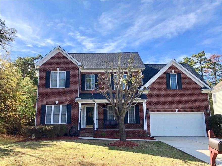 If you are looking for a home with a park like setting, this is it! This home is situated on 0.53 acres w/huge, privately fenced backyard! You will feel welcome as soon as you step onto the porch. Beautiful hardwd flrs in foyer, formal dining rm, kitchen & bkfast. Formal living rm w/French doors makes a great home office. Kitchen w/walk-in pantry & ample cabinetry. Master BR suite w/updated tiled shower & 2 walk-in closets! Deck, playset, in-ground irrigation, newer roof, oversized garage&more!