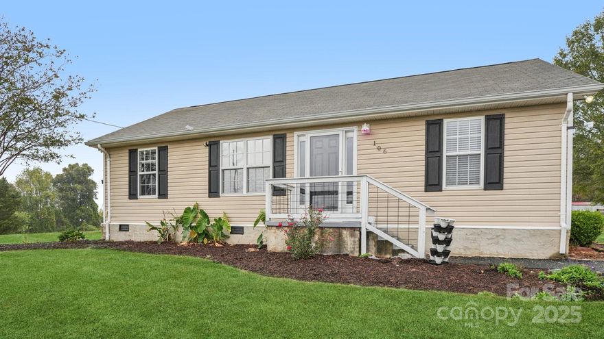 This property features a split floor plan with three bedrooms and two full bathrooms, providing ample space for comfortable living. The home boasts sliding doors that open to a covered back deck, perfect for outdoor relaxation and entertaining. For accessibility, there is a ramp leading to the back deck.

The property includes a cozy fire pit, a building with a covered lean-to, and an additional covered shed, catering to all your storage needs. A dedicated gardening space is already established, while the fully fenced backyard, made of chain link, offers both shade and privacy thanks to the surrounding trees. Additionally, there is a greenhouse area and an extra fenced section within the yard; could be ideal for animals or any needs. 

Situated outside city limits, this home benefits from county taxes. The location is conveniently close to Shelby and Kings Mountain, with schools zoned for Kings Mountain, making it an excellent choice.  Very easy to get on Highway 74 leading to Interstate 85 if you like to work or play in Charlotte, the casino is not far away at all, shopping, food, entertainment, moving theatres all are very close and this property will be able to benefit from the future bypass.