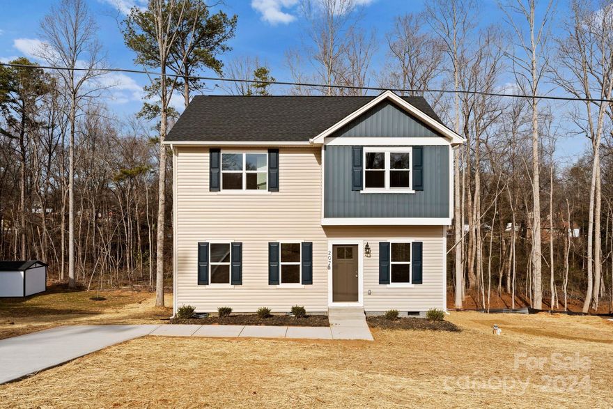 Discover the allure of new construction in the heart of Belmont at 207 E Florida. This two story gem boasts a contemporary style and thoughtful design, promising modern comfort for its lucky residents. As you arrive, the gable roof and charming design set the stage for what's inside. There is an office on the main floor with 3 bedrooms upstairs. The large driveway adds a practical touch to your everyday convenience. The heart of this home lies in its expansive kitchen, featuring quartz countertops, ample white cabinetry, a convenient breakfast island, and a sunny breakfast nook—a perfect place to start your day. With modern bathrooms also featuring quartz countertops and bedrooms featuring plush carpeting, this residence offers a serene escape. Don't miss your chance to make 207 E Florida your own. Schedule a viewing today to experience modern comfort and convenience in a fantastic location