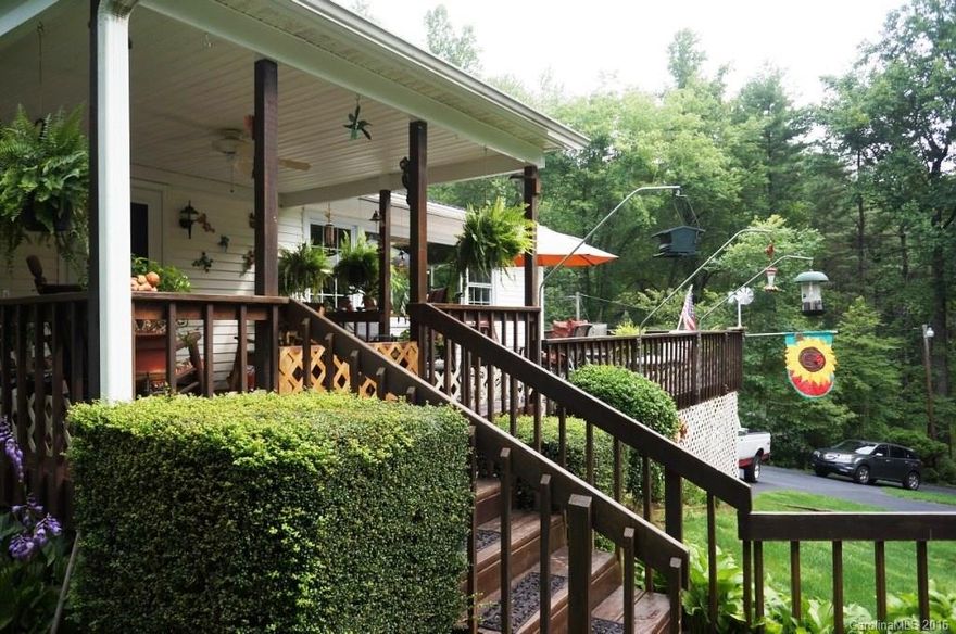 Spacious Mountain Getaway surrounded by a lovely gardens and expansive outdoor space. This charming home has been well cared for and was originally built to a high standard - large closets, plenty of storage - and still has much of the original charm of homes built in this era. Easy drive to downtown Greenville, Dupont State Forest and Ceasar's Head and only 2 minutes to the Cedar Mountain Cafe! This peaceful setting is a perfect retreat from the hectic lifestyle.