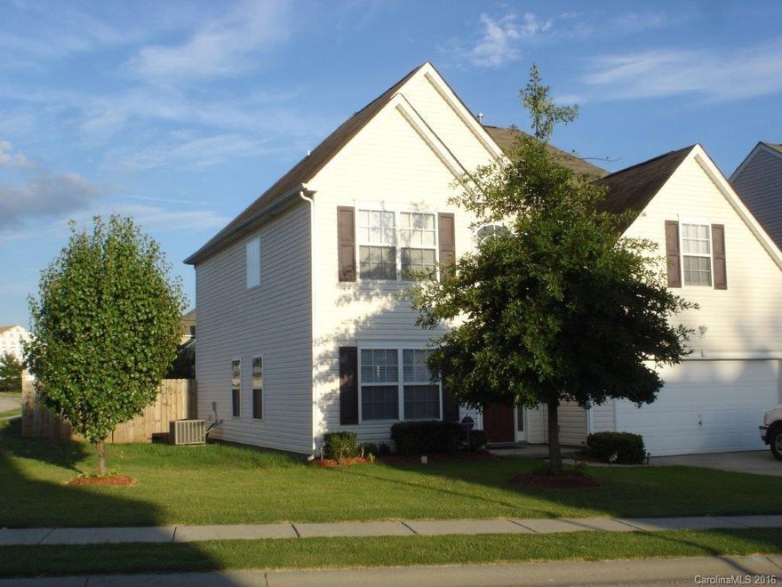 Perfect home for your family.  LR, FR w/fireplace, DR and spacious eat-in kitchen, 4 large bedrooms. Master suite w/separate shower and garden tub, large walk-in closet.  Large fenced yard with storage shed. Seller offering $2500 towards paint color of buyers choice and/or flooring.