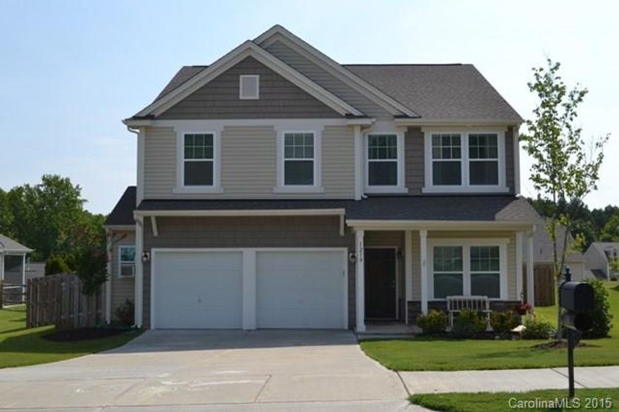 Gorgeous two story house features formal dining room with wainscoting, beamed ceiling in granite kitchen, stainless appliances, butlers pantry, and arched opening to great room with gas logs fireplace. French doors open to Master bedroom and master bath w/ garden tub, separate shower, and water closet. Outdoor living made easy with private backyard w/ screened porch, patio, fencing, and bonfire space!