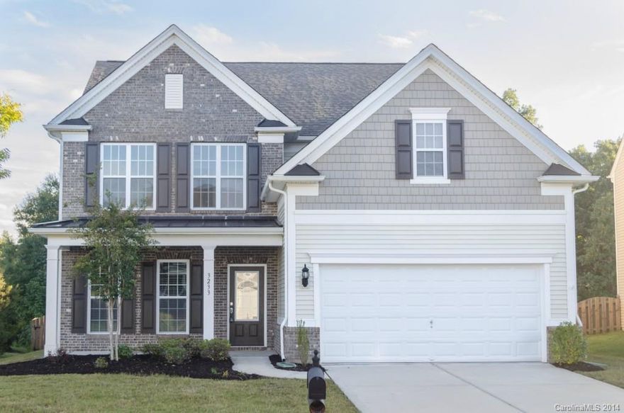 Beautiful home features 42" maple cabinets, granite counter tops, stainless steel appliances,gas stove and hardwoods throughout first floor. There is a secondary bedroom/office/guest suite and full bath on main. Large master bath with HUGE master bathroom and closet.  All bedrooms up are large.  5th Bedroom could also be Bonus Room for the Kids or Man Cave!  Fully fenced backyard with storage shed.  Great access to pool and playground.
Great Floor-plan, low Lancaster county taxes.  Come see!!!