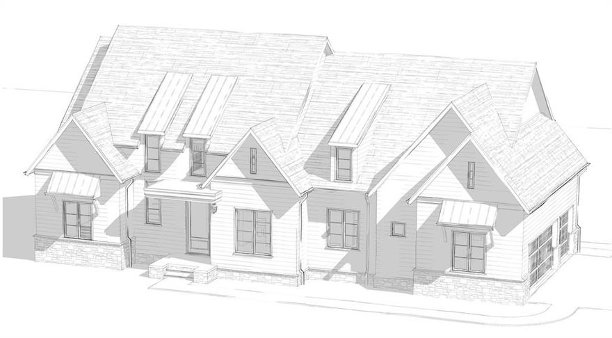 Another fine estate home being built by Simonini Homes. Narrow Passage offers 37 of its'59 acres as "designated conservation" space with fields, streams and protected wetlands. Easy access Davidson College and Davidson Town Center. This transitional style open concept home offers 4 BRs, 5 full baths & a 3 car garage. The home's exterior features a combination of fiber cement siding and stone veneer. High efficiency windows & doors and a sealed crawlspace are just a few of the special features in this home. 1st flr. Primary Suite w/spa bath & walk-in custom closet. Kitchen w/skullery, custom cabinetry, large island & solid surface countertops. The Great Rm. with a beautiful fpl. offers the perfect gathering spot for family fun. Laundry rm. w/custom cabinetry and Drop Zone area at the garage entry complete the main level.
The 2nd floor boasts 3 lge BRS, each w/an on-suite bath. The large Bonus Room and Loft. Don't miss this beautiful home finished in typical superior Simonini style.