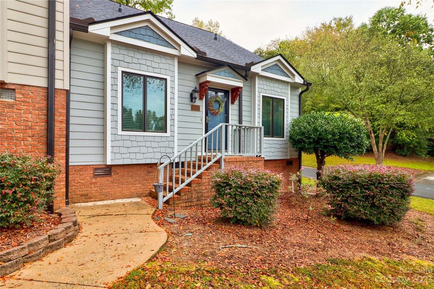 **NO FHA FINANCING, Please do not show! 
MUST BE OWNER OCCUPIED** HOA MUST APPROVE ACCEPTED OFFER, DOGS UNDER 25 LBS!*
Location, Location, Location!! Updated Corner Condo in the beautiful and quiet subdivision of Ridgeview. Centrally located minutes from I-85, Concord Mills, Carolina Mall, Charlotte Motor Speedway, Shops, and Restaurants. Enjoy Playing tennis or soaking up the sun by the community pool. Updated with LVP flooring throughout and stainless steel appliances. Both bathrooms have been updated with new vanities, toilets, and light fixtures within the past 5 years. The HVAC and back deck were replaced in 2018, the windows were replaced in 2019, and the roof was replaced in 2021. The current owner updated the walk-in attic to extend the current closet space. Sheetrock, LVP, and HVAC Vent were added; this room is not included in the heated square footage due to ceiling height. The siding was replaced in 2011 with a Hardie Color Plus siding that comes with a 30-year warranty.