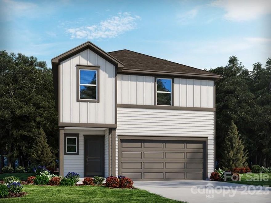 Brand new, energy-efficient home available by Dec 2023! Kick your feet up after a long day on the back patio. Inside, the kitchen island overlooks the open-concept great room. Upstairs, the kids will love the loft and study nook. The primary suite features a spacious ensuite bath and walk-in closet. Childers Park offers a series of energy-efficient, two-story homes with bright, open-concept living space, versatile lofts and stunning amenities including a swimming pool and cabana. Whether they're cheering on the Cannon Ballers baseball team, exploring shops at Afton Ridge or dining at a local restaurant, homeowners at Childers Park will experience the best that Kannapolis and Concord have to offer. Schedule a tour of the model today.  Each of our homes is built with innovative, energy-efficient features designed to help you enjoy more savings, better health, real comfort and peace of mind.