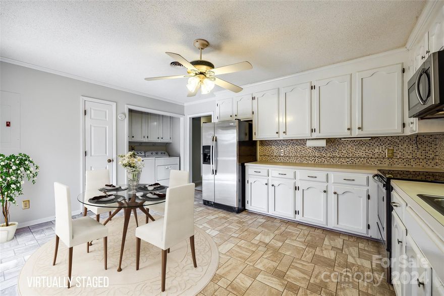 NEW PRICE! Welcome to one of Rock Hill's best kept secrets - the Old Pointe neighborhood! Fantastic & Convenient location!  2 bedrooms with 2 full bathrooms; Very spacious condo that has been well maintained. Condo has large rooms w/ plenty of storage closets. Such a sweet and quiet community! Have a cup of coffee & enjoy a good book on the screened in back porch right off the kitchen! Professionally painted inside, carpets have been professionally cleaned, etc. Kitchen appliances including washer/dryer all convey at no value. Don't wait!