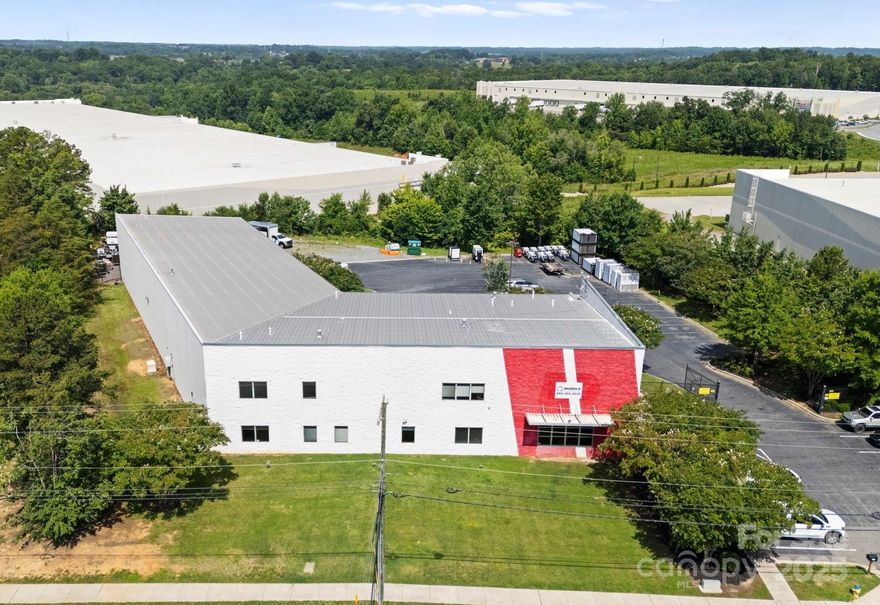 A prime investment opportunity: a ±15,500 SF single-tenant industrial building located in the heart of Concord’s thriving commercial corridor. Strategically positioned just minutes from Concord Mills Mall, Charlotte Motor Speedway, Concord-Padgett Regional Airport, and major transportation routes including I-85 and I-485, this property offers both immediate income and long-term value.

The property is leased to a strong tenant currently operating within the initial term of a triple net (NNN) lease, with renewal options in place. The building features a flexible layout with a mix of office, showroom, and warehouse space, and is surrounded by a concentration of large-scale industrial and distribution facilities. This is a rare opportunity to acquire a stable, income-producing asset in a high-demand location.