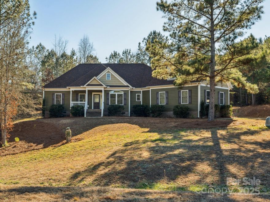***Price Change*** Welcome to the sought after Catawba Shores Estates! A community that is surrounded by the Catawba River with trails, community pool, and canoe & kayak access points. This ranch home sits on a wooded 1.03 AC lot. It features an open floor plan with granite counter tops in both the kitchen and bathrooms. The spacious master bed room have two walk-in closets with built-in custom shelving. The master bath has a huge walk-in shower that'll be sure to peek your interest. Upstairs has a unfinished bonus room and enough space to include two more bed rooms and a bath. The back yard is surrounded by mature trees for privacy. If you are looking for a home with a country feel but is centrally located this is the one.